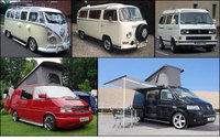 Winners of Vanfest ‘Five generations of Campervan’ display
