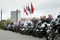 Honda motorcyclists support National Motorcycle Week