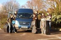 Top British band goes on tour with Ford Transit