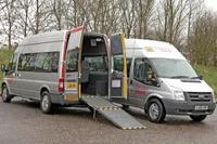 Wheelchair-friendly Ford Transit becomes Taxibus