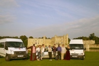 Romeo and Juliet cast with Ford support vehicles