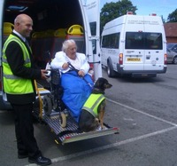 Morgan Foundation Transit minibuses in operation 