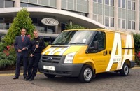 Ford Transit and the AA patrol Britain's roads 