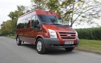 Ford Transit minibus gets all-wheel-drive system
