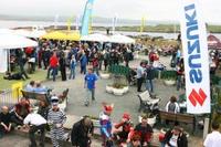 Suzuki fans invade Castletown
