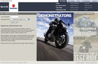 Find your Suzuki test ride online