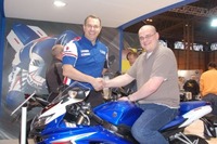 Local man wins Suzuki GSX-R600