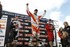 Karro celebrates at Brampton