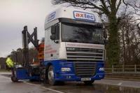 DAF 105 helps ensure accuracy in axle weighing 