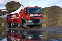 DAF auto eight-wheeler turns muck into brass