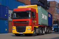 DAF XF105 quartet performing well on container traffic