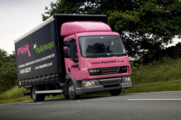 Factory bodied DAFs smooth the purchase process for Pink Link