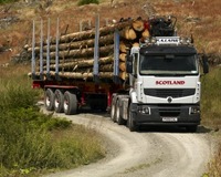 PA Laing Timber haulage company logs its first Renault 