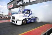 100mph truck drag-racing headlines action weekend at UK Truck Show