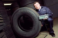 Light Continental truck tyres redress Euro 4 weight gains