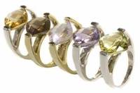 Autumn cocktail rings