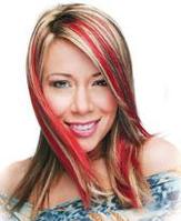 Dramatic Hair Colours For Christmas