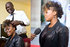Errol Douglas styles Speech Debelle’s hair