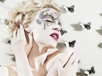 Kylie Minogue visits BRITS school