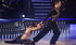 Louisa Lytton and Vincent Simone flying the UK flag