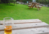 Credit crunch Brits swap beer garden for back garden