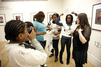 Youngsters get a taste for fashion at National Portrait Gallery