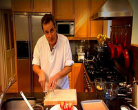 Celebrity chef Phil Vickery cooks up a pudding storm