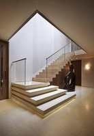 Staircase to glass heaven