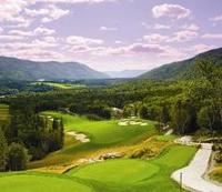 Looking down from the 10th tee at The River Course