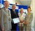 Photo shows (from left to right): Mayor of Runnymede Councillor Moreton Moore, Ron Lewandowski (Lewandowski Architects), Heather Craven (Willowbrook Properties) and EricaTownend (Willowbrook Properties)