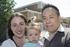 Jonathan Wu and Sarah Jane de Champs and their daughter, Chloe, purchasers of a new three-bedroom house at The Academy by Fairview New Homes in Addiscombe, near Croydon, where prices start from Â£212,000 for a two-bedroom apartment and from Â£276,000 for