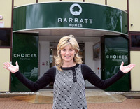 Anthea Turner unveils Barratt's new Choices Centre Anthea Turner unveils Barratt's new Choices Centre
