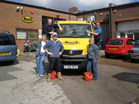 Linden Homes’ top brass get soapy for charity