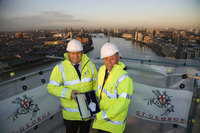 Mayor marks milestone for the Battersea Reach Tower