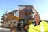 Vision customer and Redrow employee Dave Gummer is pictured at the Treverbyn development in Plympton, where he currently works.