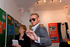 Boards show home opened by mystery guest