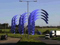 Hemel Hempstead sculpture rises from the ashes of Buncefield blast