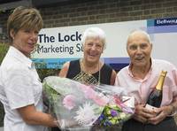 Two firsts for Doris and Arthur at The Locks