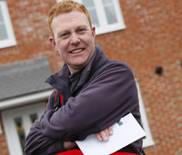 Postie collects a new home on his round