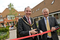 Mayor of Letchworth opens new development Mayor of Letchworth opens new development