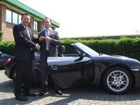 Townends high achiever takes delivery of dream car! 