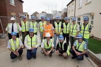 Soldiers salute Bellway construction standards