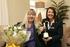 From left to right, happy homebuyer Mrs Jayne Cawley with George Wimpey East Midlands Sales Executive, Kerry Jolly.