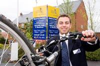 Homebuyers get on their bikes