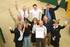 Dick Buswell celebrates winning his fifth Quality Award with his colleagues