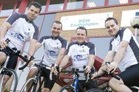 Barratt team cycles five countries in three days