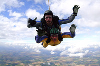 Brave Alan jumps 13,000 feet to raise money for charity