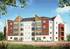 A computer generated image of the Lincoln apartments at The Meadows