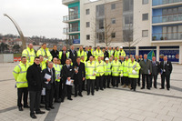 Persimmon directors visit eco housing scheme