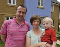 Family part exchange to dream home in Siston
